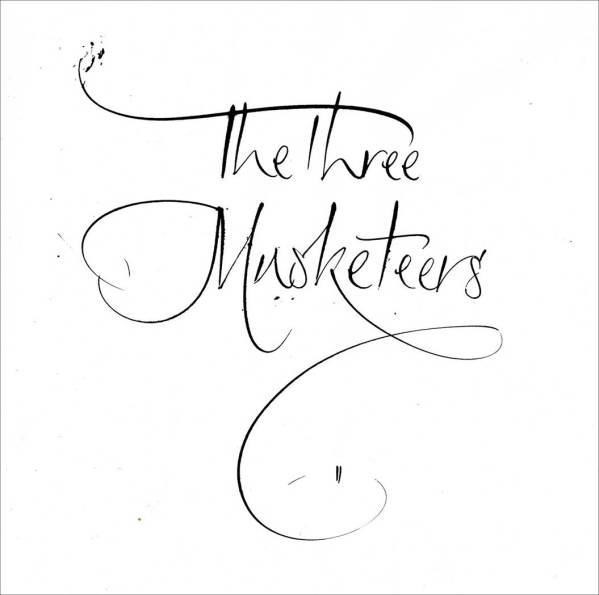 Three Musketeers Artwork. Mark L'Argent - Lettering Artist